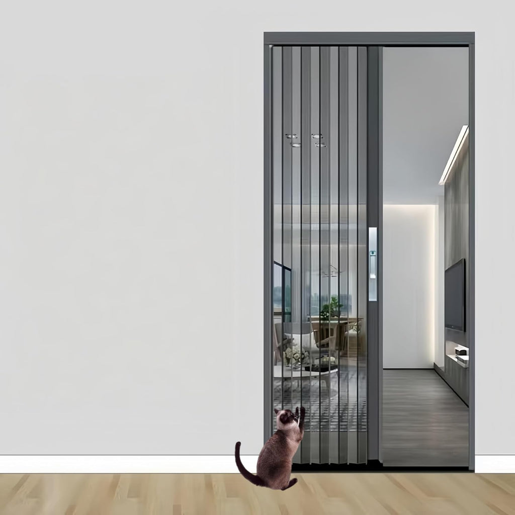 Heavy‑Duty Retractable Folding Screen Door