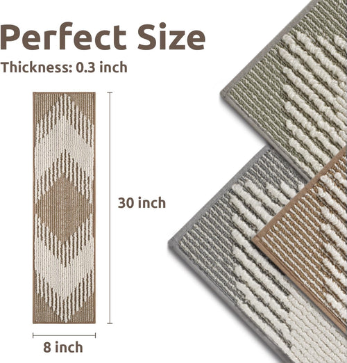 3D Peel‑and‑Stick Non‑Slip Stair Treads