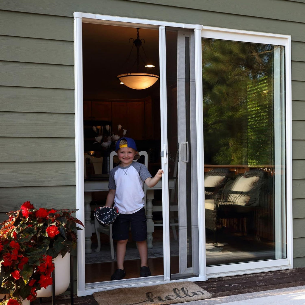 Heavy‑Duty Sliding Patio Screen Door Kit