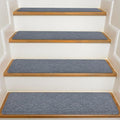 Reusable Adhesive Non‑Slip Carpet Stair Treads