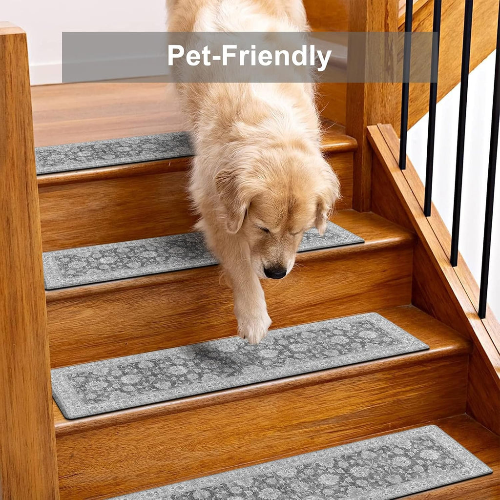 Extra Non‑Slip Indoor Stair Treads