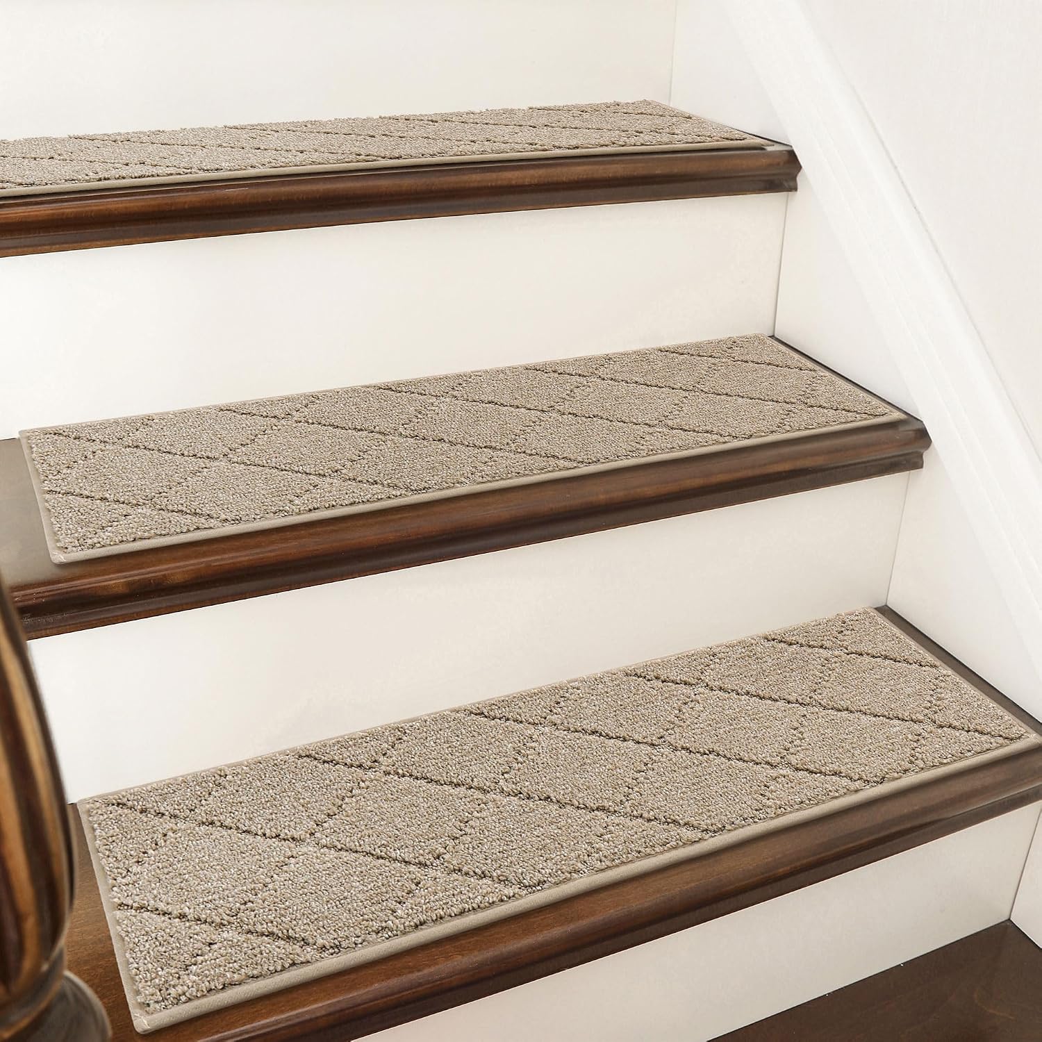 Non‑Slip Edging Carpet Stair Treads