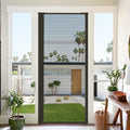 Heavy‑Duty Retractable Patio Screen Door